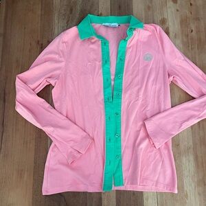 Megan Byerly Saturday Clamshell shirt